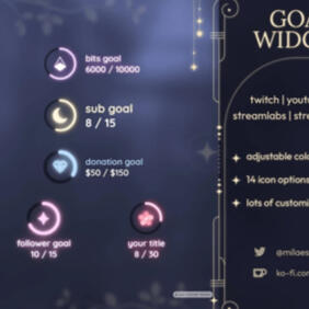Milina E Goal Widget